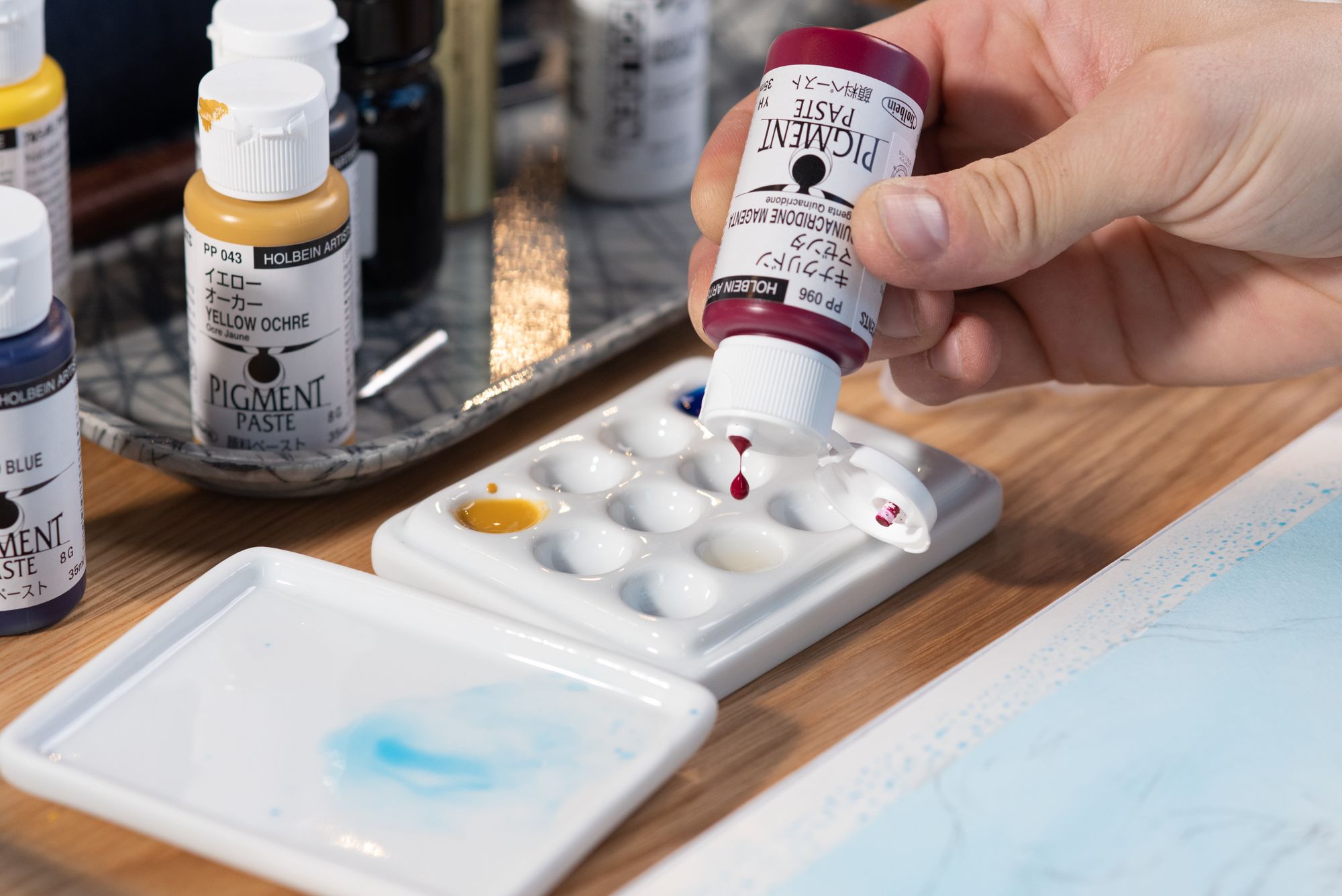 Product Test: Holbein Pigment Paste