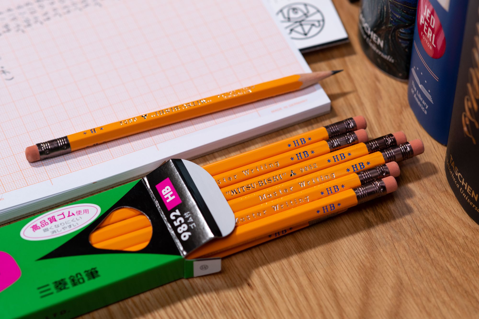 Japanese Pencil Comparison: Mitsubishi and Tombow - The Well-Appointed Desk